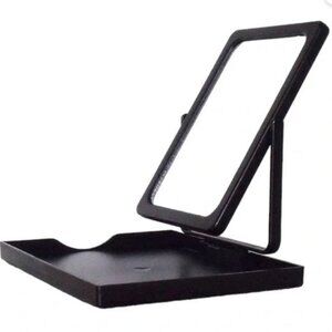 Mary Kay Portable Travel Makeup Mirror with Stand and Mesh Carry Case Bag - NEW